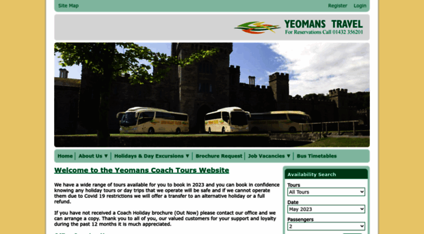 yeomanscoachholidays.com