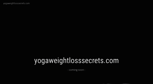 yogaweightlosssecrets.com