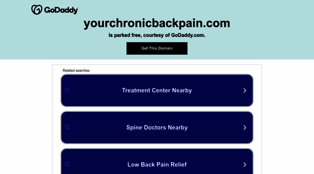 yourchronicbackpain.com