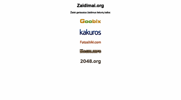 zaidimai.org