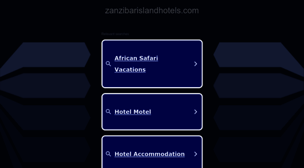 zanzibarislandhotels.com