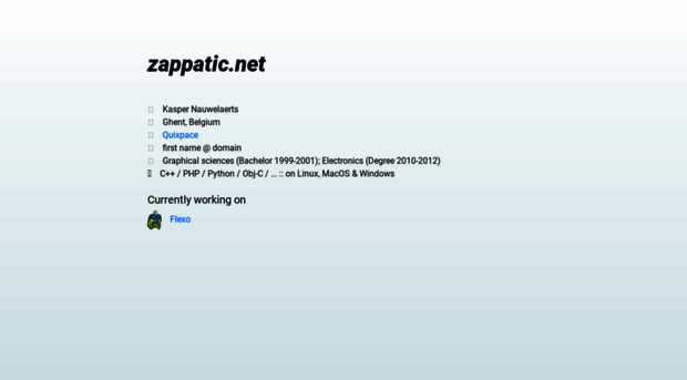 zappatic.net