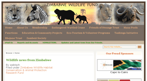 zimbabwewildlifefund.com