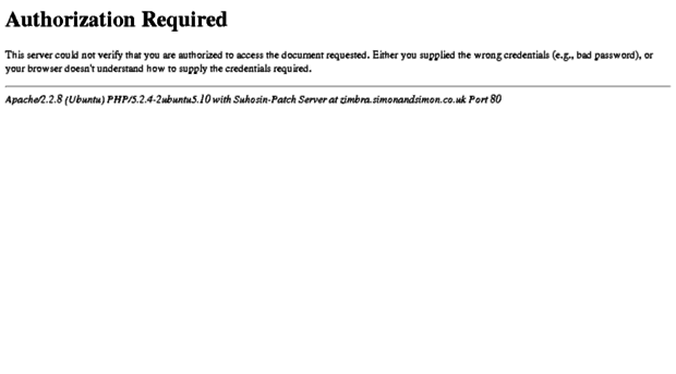 zimbra.simonandsimon.co.uk
