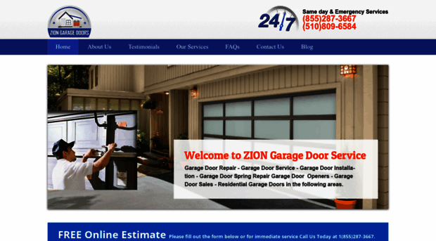 ziongaragedoor.com