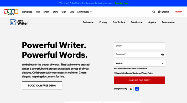 zohowriter.com