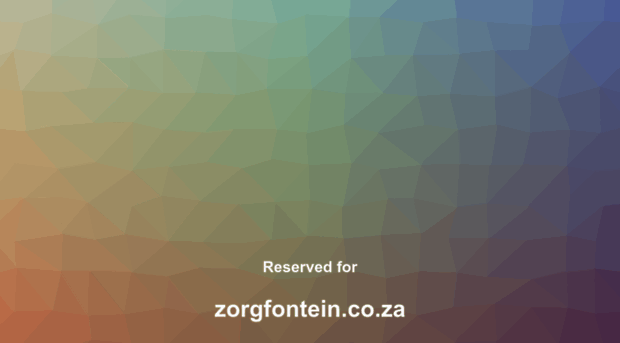 zorgfontein.co.za