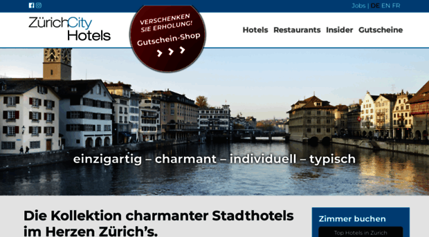 zurichcityhotels.com